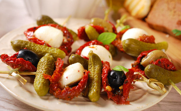 Opies Cocktail Gherkins with Distilled Malt Vinegar 227g