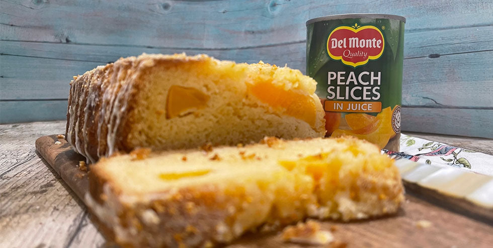 Del Monte Quality Peach Slices in Juice 425g เดล มอนเต ลูกพีชสไลซ์ในน้ำผลไม้ 425g