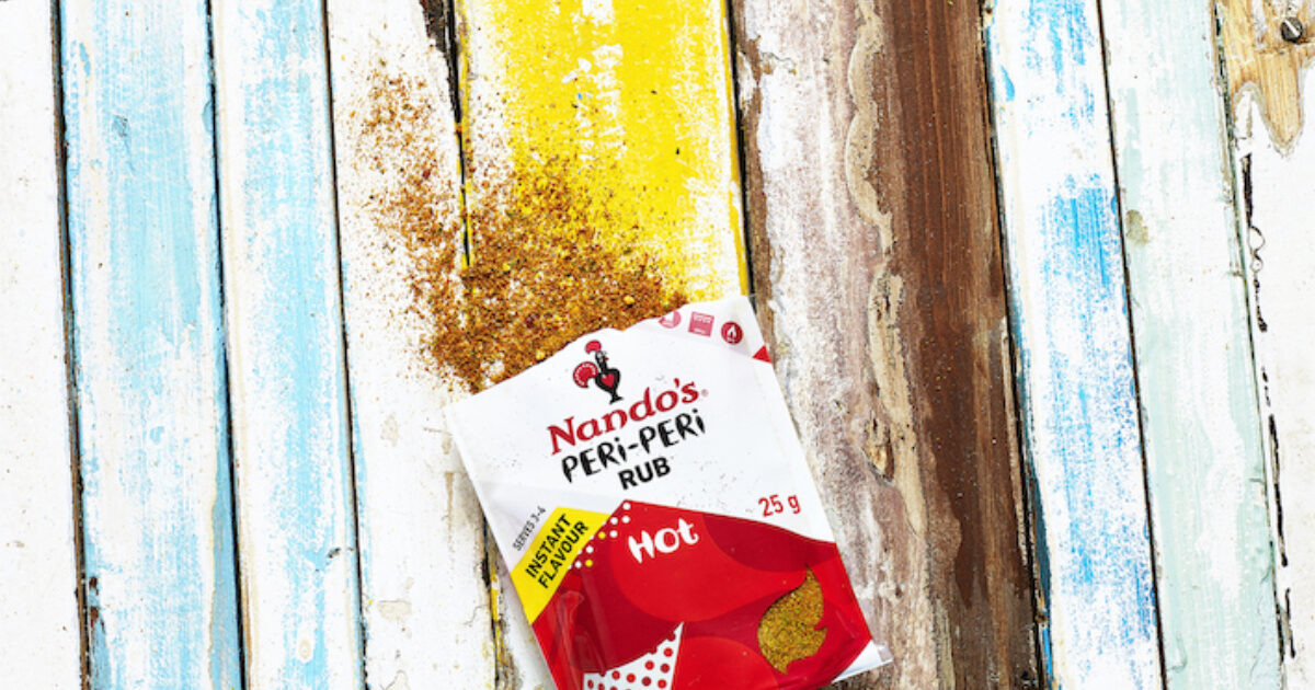 Nandos Peri Peri Hot Dry Rub 25g