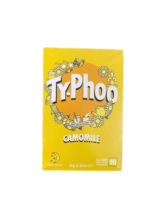 TyPhoo Camomile Tea (20 Teabags) 30g  ไท พู ชาดอกคาโมไมล์ (20 ถุงชา) 30 กรัม