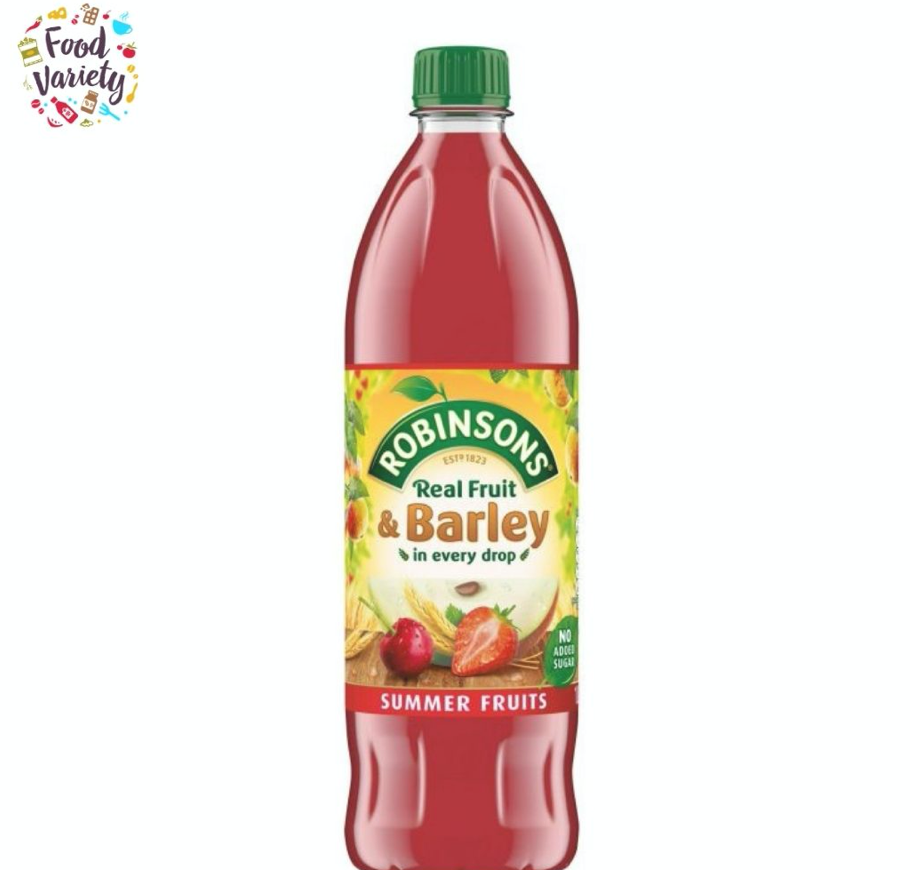 Robinsons Fruit and Barley - Summer Fruits 1L โรบินสันส์ ฟรุตแอนด์บาร์เลย์ ซัมเมอร์ฟรุต 1ลิตร