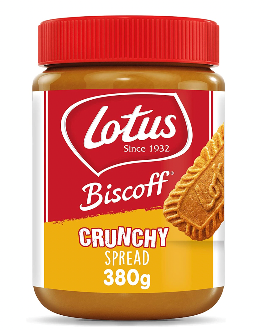 Lotus Biscoff Crunchy Spread 380g โลตัส บิสคอฟครัชชี่สเปรด 380 กรัม