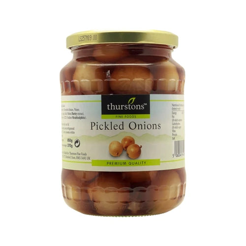 Thurstons Pickled Onions 650g โทสเทินส์ หัวหอมดอง  650 กรัม