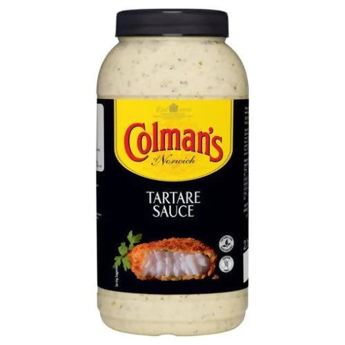 Colman's of Norwich Tartare Sauce 2.25 Litre ซอสสำหรับอาหารทะเล โคลแมนส์นอริช  ทาร์ทาร์ 2.25 ลิตร