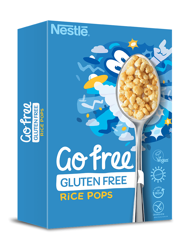 Nestle Gofree Gluten Free Rice Pops 350G