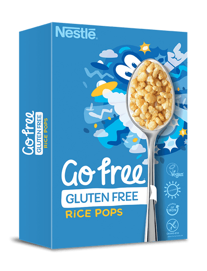 Nestle Gofree Gluten Free Rice Pops 350G