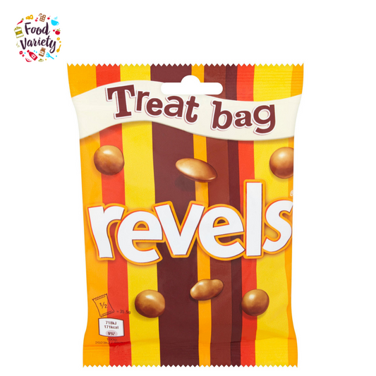 Revels Treat Bag 71g เรเวล ช็อกโกแลตนม แบบถุง 71กรัม