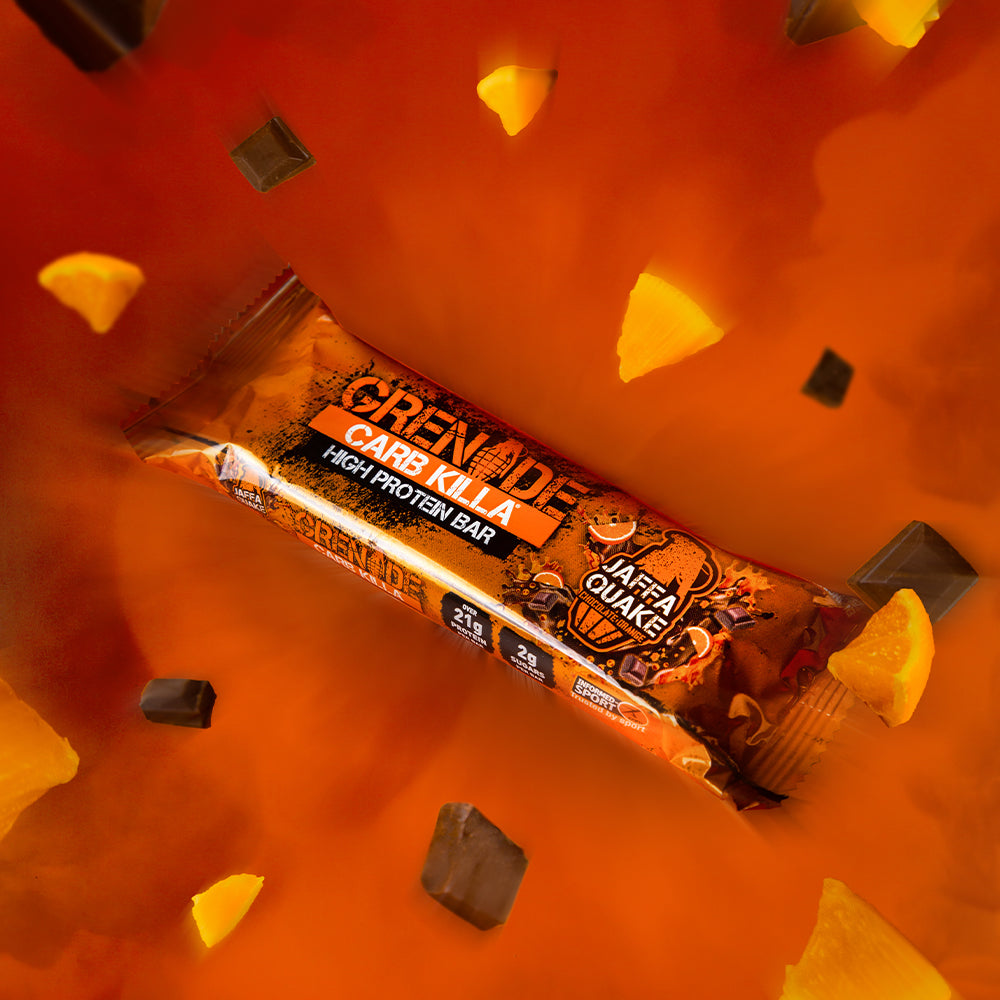 Grenade High Protein Bar Jaffa Quake Chocolate Orange 60g