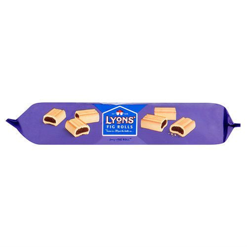 [Best Before 30-Nov-2024] Lyons Fig Rolls 200g ลีออนส์ บิสกิตเนื้อนุ่มสอดไส้แยมมะเดื่อ 200กรัมLyons Fig Rolls 200g ลีออน