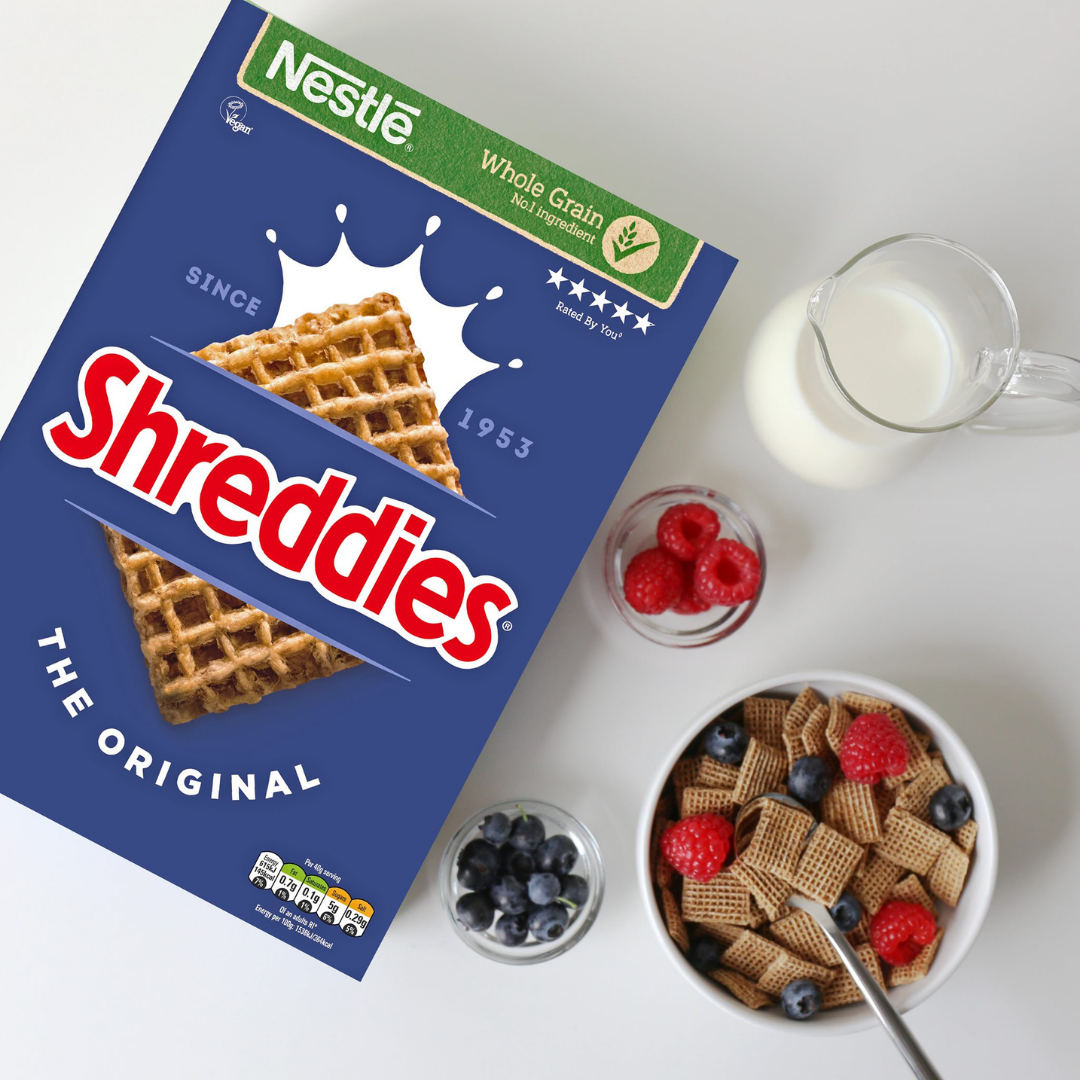 [Bestbefore-31-Dec-2024] Nestle Shreddies Original Cereal 460g เนสท์เล่ ซีเรียลเชร็ดดี้ส์ ออริจินอล 460กรัม