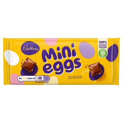 [BestBefore-31Jul2025] Cadbury Mini Eggs Chocolate Bar 110g