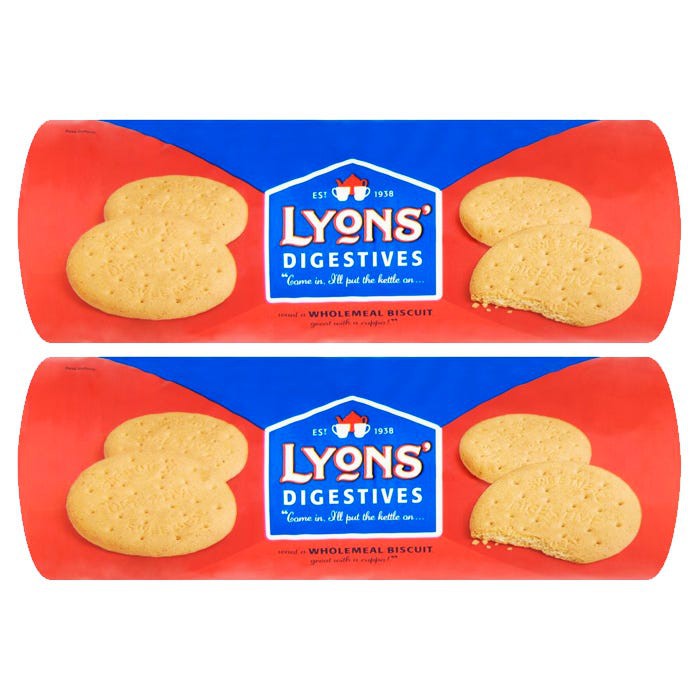 Lyons' Digestives 400g ไลออนส์ ไดเจสทีฟ 400 กรัม