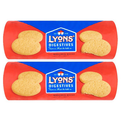 Lyons' Digestives 400g ไลออนส์ ไดเจสทีฟ 400 กรัม