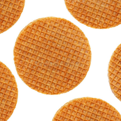 Royal Dutch Caramel Waffle Round Sheet 315g