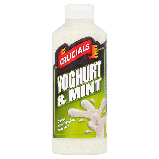 Crucials Yoghurt & Mint 500ml ครูเชียลส์ ซอสโยเกิร์ตและมิ้นต์ 500 มิลลิลิตร