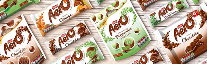 Nestle Aero bubbles peppermint chocolate 92g เนสท์เล่ แอโร บับเบิ้ล ช็อกโกแลต เปเปอร์มิ้นท์ มิ้นท์ 92g