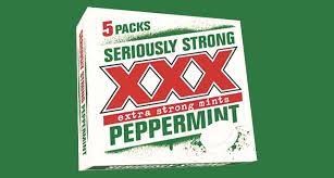 Seriously Strong XXX Extra Strong Peppermint 40.5g 5 Packs