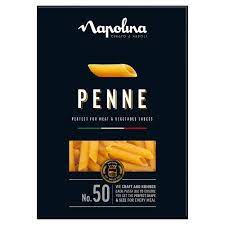 Napolina Penne 500g นาโพลิน่า เส้นพาสต้ารูปทรงเพนเน 500 กรัม