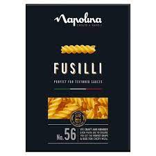 Napolina Fusilli 500g นาโพลิน่า เส้นพาสต้ารูปทรงฟูซิลี 500 กรัม