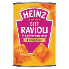 Heinz Ravioli In Tomato Sauce 400g ไฮนซ์ ราวิโอลี่ในซอสมะเขือเทศ 400 กรัม