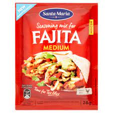 Santa Maria Rio Grande Medium Fajita Seasoning Mix 28g