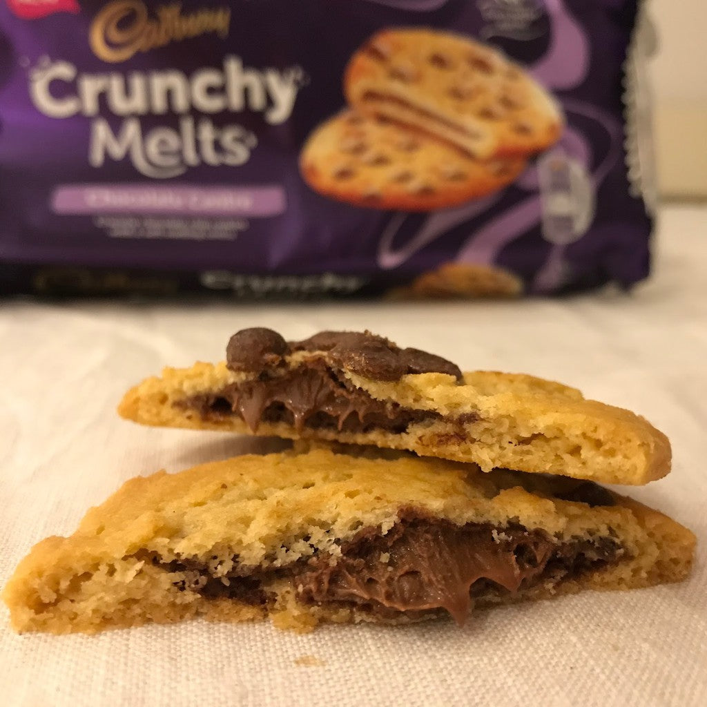 [BestBefore-28Sep2025] Cadbury Crunchy Melts Cookies with Chocolate Centre 156g