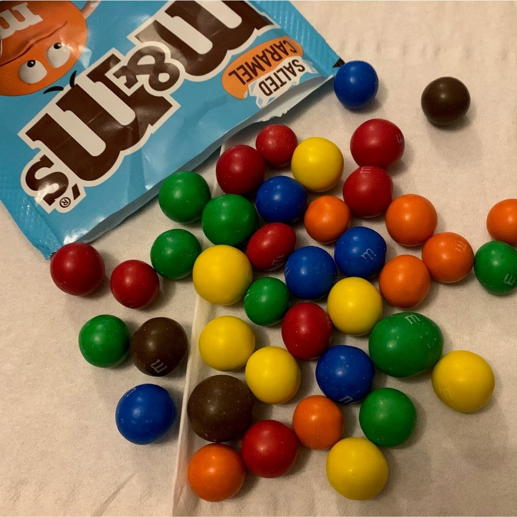 M&M's Peanut Salted Caramel Treat Bag 70g