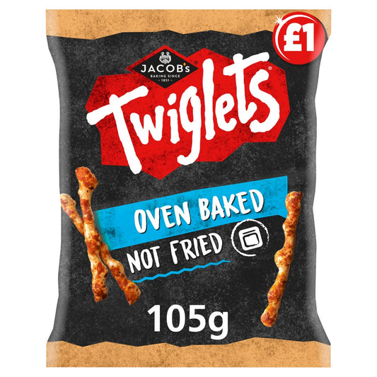 Jacob's Twiglets 105g เจคอบ ทวิกเล็ต 105 กรัม