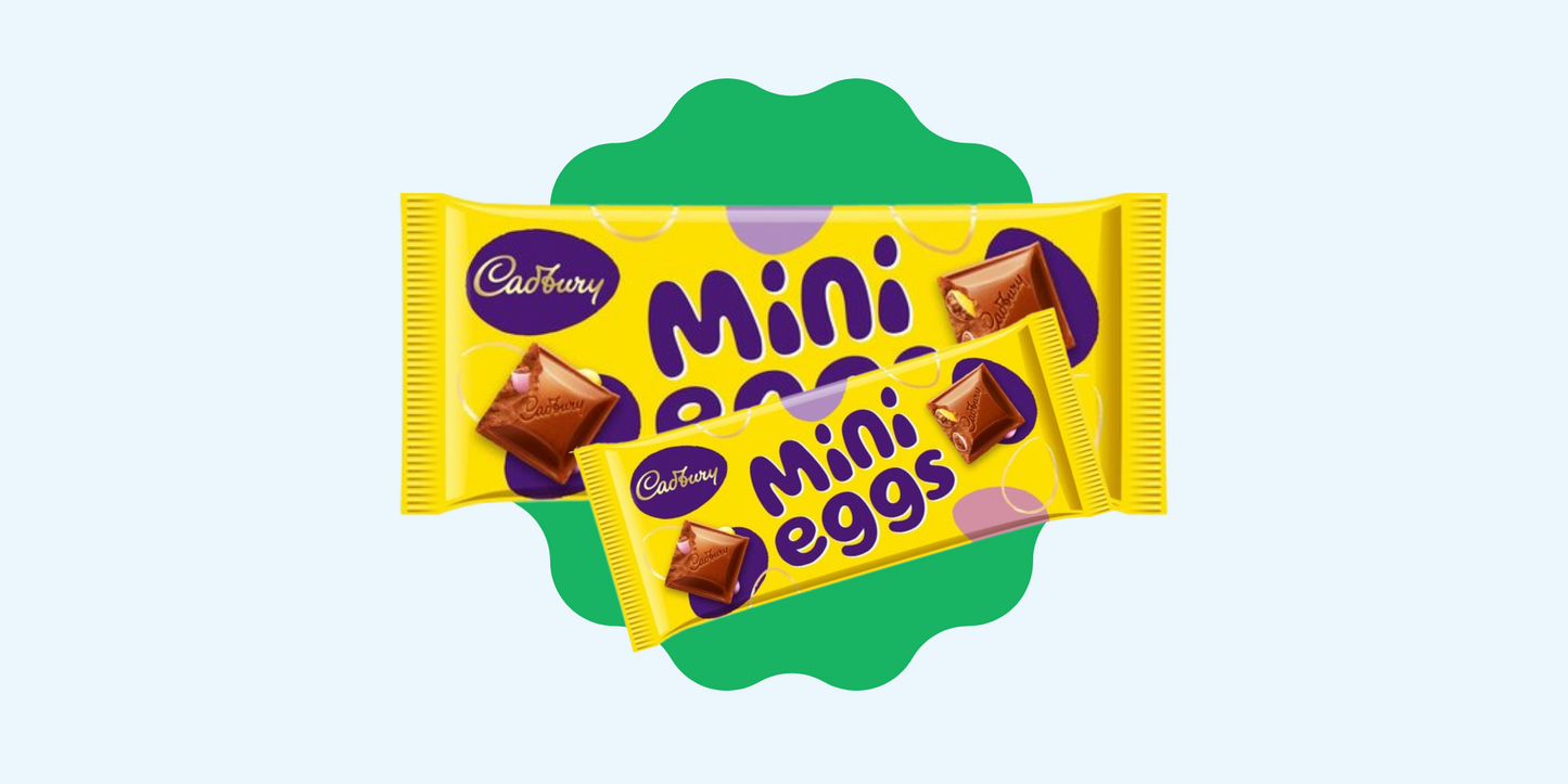 [BestBefore-31Jul2025] Cadbury Mini Eggs Chocolate Bar 110g