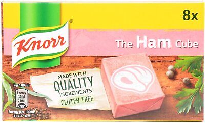 [Best Before 30-Apr-2024]Knorr Stock Cubes Ham 80g คนอร์ ซุปก้อนรสแฮม 80