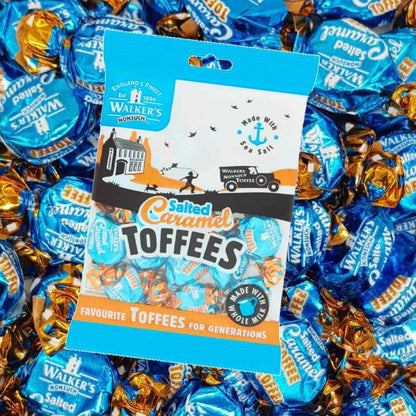 Walkers Salted Caramel Toffee 150g