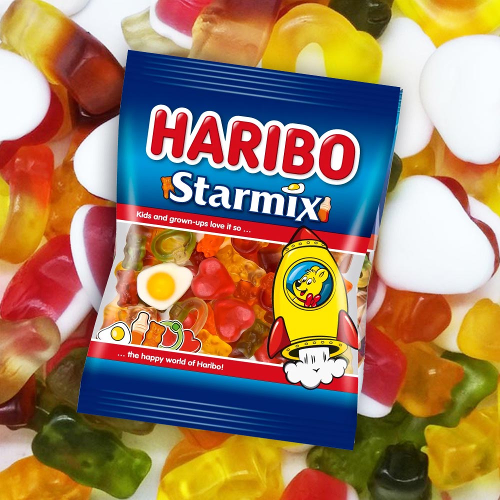 Haribo Starmix With Fruit Juice Jelly 140g