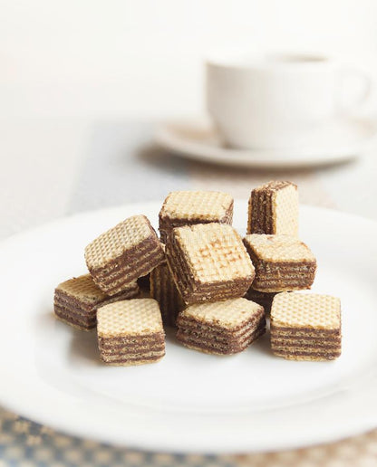 Balconi Wafer Hazelnut Cubes Crispy 250G